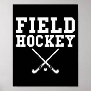 Field Hockey Fast Paced Sport Poster
