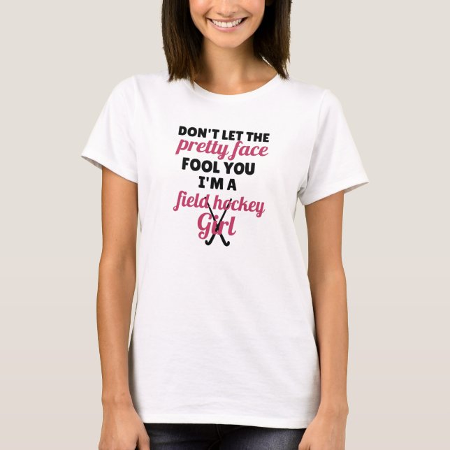 Field Hockey Gifts For Women Field Hockey Player T-Shirt (Front)