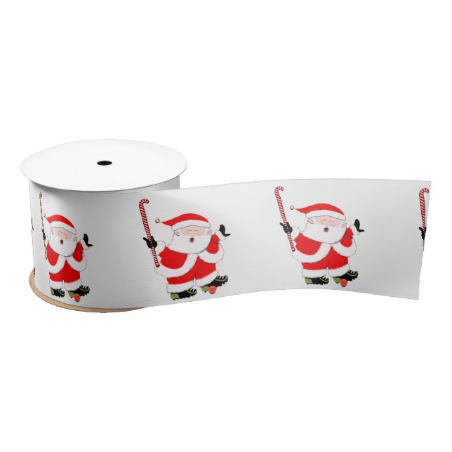 Field Hockey Gifts Satin Ribbon (Spool)
