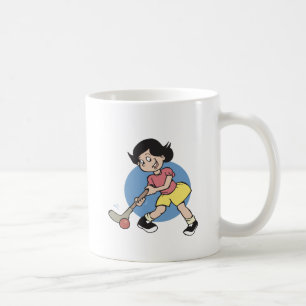 Field Hockey Girl Player Coffee Mug