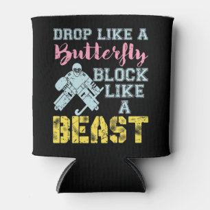 Field Hockey Goalie Block Like a Beast Can Cooler