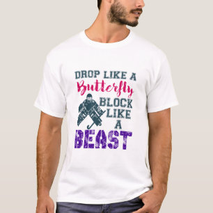 Field Hockey Goalie Block Like A Beast T-Shirt