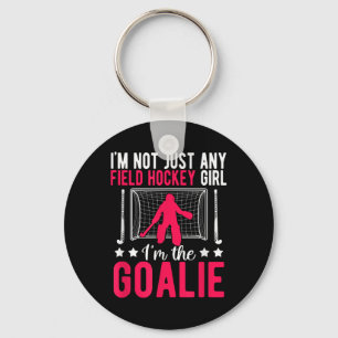 Field Hockey Goalie Girl Field Hockey Goalkeeper _ Key Ring