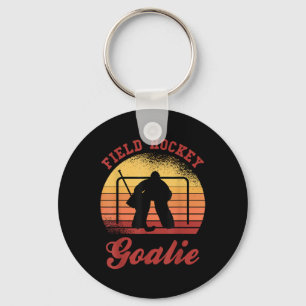 Field Hockey Goalie Hockey Goalkeeper Hockey Playe Key Ring