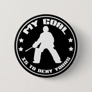 Field Hockey Goalie 'My Goal' Buttons