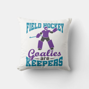 Field Hockey Goalies Are Keepers Cushion