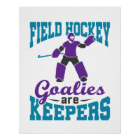 Field Hockey Goalies Are Keepers