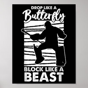 Field Hockey Goalkeeper Gift Field Hockey Player G Poster