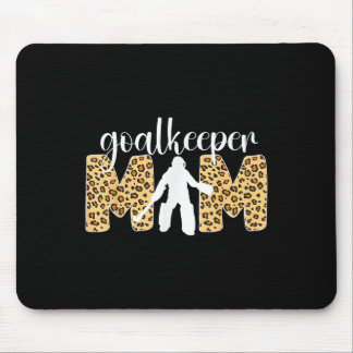 Field Hockey Goalkeeper Mom Leopard Field Hockey G Mouse Mat