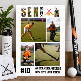 Field Hockey Graduation Senior Night Poster