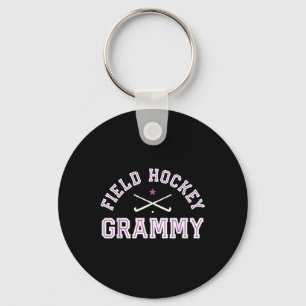 Field Hockey Grammy Proud Grandma Sports Grandmoth Key Ring
