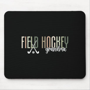 Field Hockey Grandma Of A Field Hockey Player Gran Mouse Mat