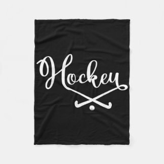 Field Hockey Hockey _8 Fleece Blanket