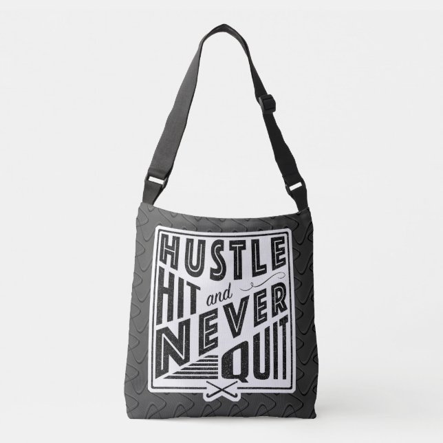 Field Hockey Hustle, Hit & Never Quit Bag (Front)