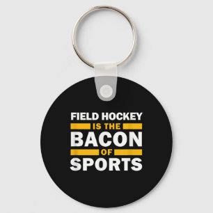 Field Hockey Is The Con Of Sports Funny Field Hock Key Ring
