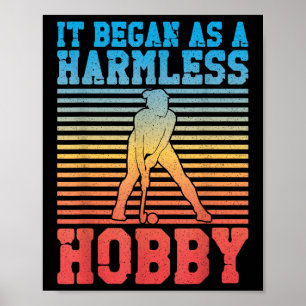 Field Hockey It Began As A Harmless Hob Poster
