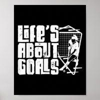 Field Hockey Life's About Goals (and Ists)