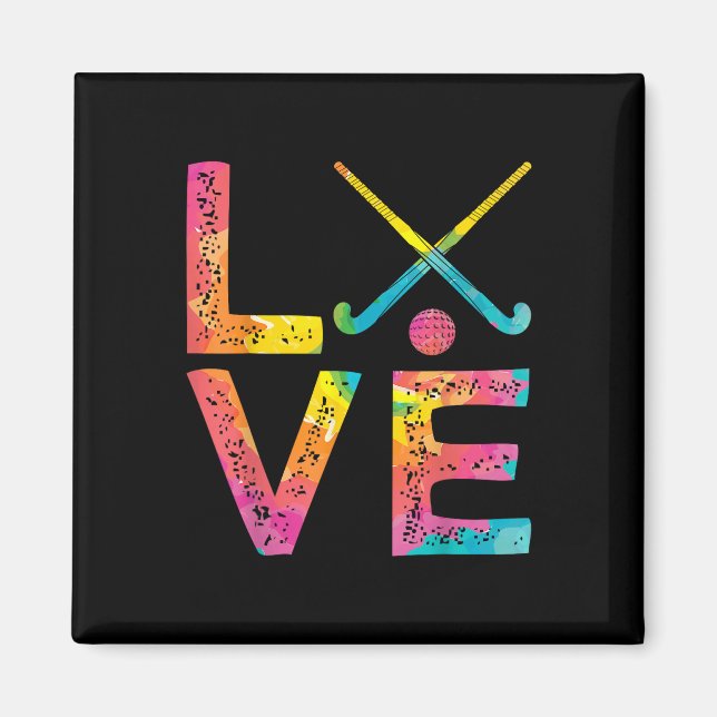 Field Hockey  Magnet (Front)