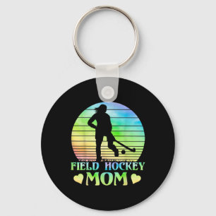 Field Hockey Mom _4  Key Ring