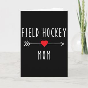 Field Hockey Mom Funny Field Hockey Lovers Gift Fo Card
