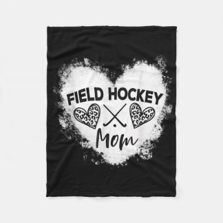 Field Hockey Mom Ll Mom Field Hockey Player Hockey Fleece Blanket