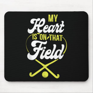 Field Hockey Mom My Heart Is On That Field _1 Mouse Mat