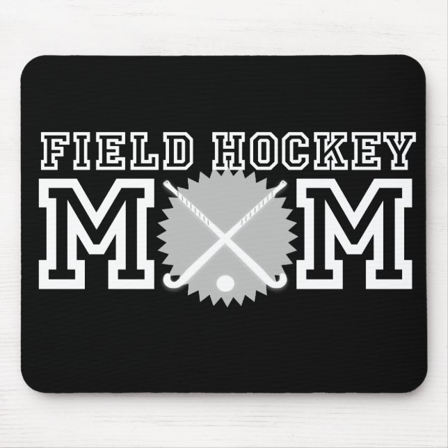 Field Hockey Mum Mouse Mat (Front)