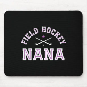 Field Hockey Nana Proud Grandma Sports Grandmother Mouse Mat