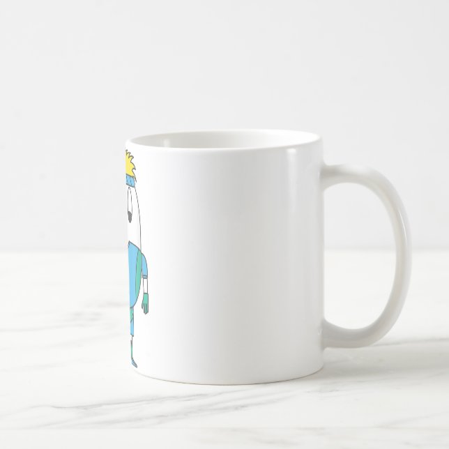 Field-hockey-player Egg  Coffee Mug (Right)
