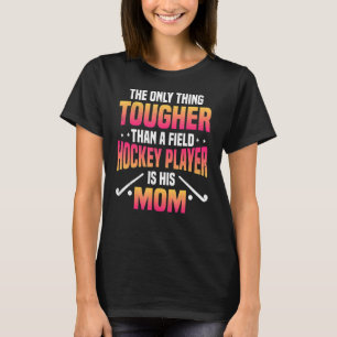 Field Hockey Player Mum Goalkeeper Team Sport Moth T-Shirt