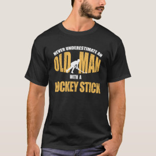 Field Hockey Player Stick Handling  Sports  Men T-Shirt