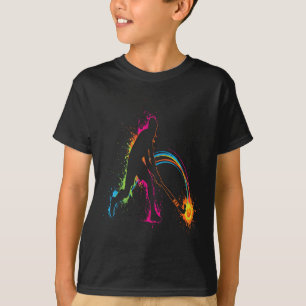 Field Hockey Player Stick Ll Sport Dynamic T-Shirt