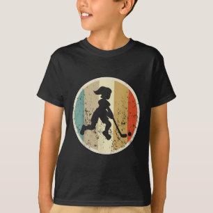 Field Hockey Player Vintage Retro Distressed Fun S T-Shirt