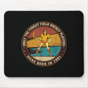 Field-hockey-players Born In 1991 Birthday Field-h Mouse Mat