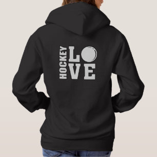 Field Hockey Players, Crossed Hockey Sticks Love Hoodie