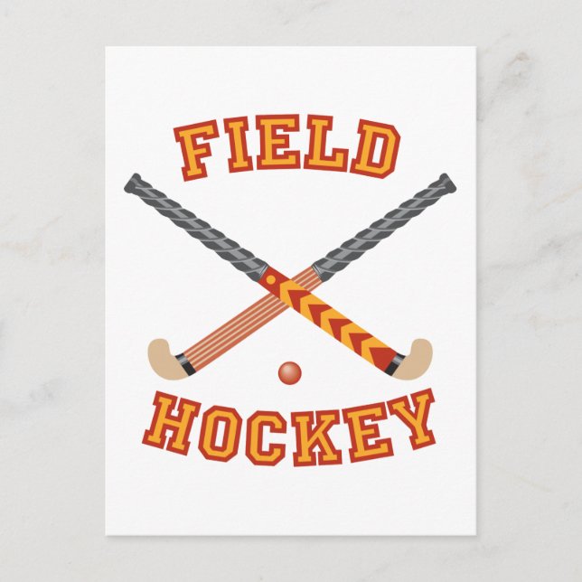 Field Hockey Postcard (Front)