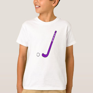 Field Hockey purple stick T-Shirt