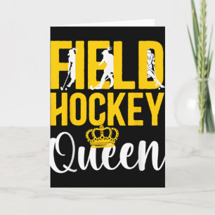 Field Hockey Queen Field Hockey Queen _1 Card