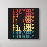 Field Hockey Retro Vintage Field Hockey