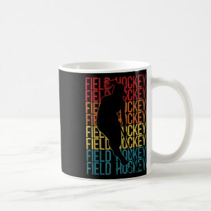 Field Hockey Retro Vintage Field Hockey Coffee Mug