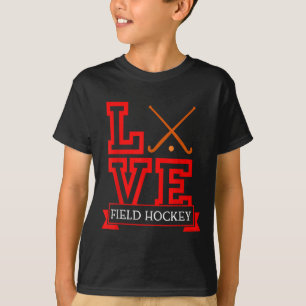 Field Hockey Season Stick And Puck-fun Field Hocke T-Shirt