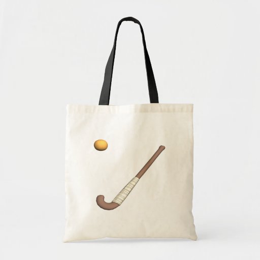 Image of Field Hockey Stick & Ball Tote Bag