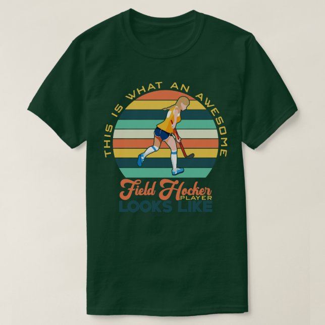 Field Hockey T-Shirt (Design Front)
