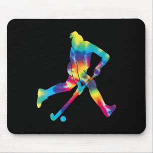Field Hockey Tie Dye Mouse Mat