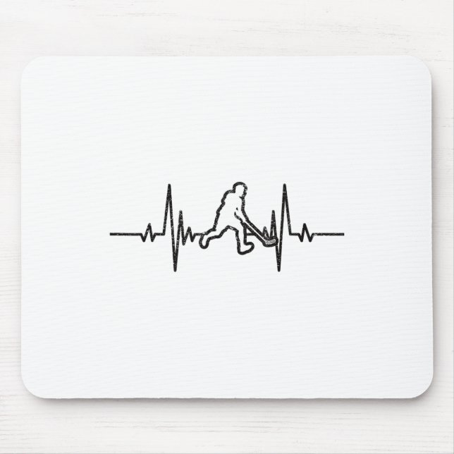 Field Hockey Top  Mouse Mat (Front)