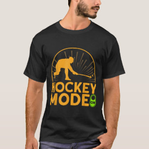Field Hockey Vintage Hockey Mode On T-Shirt
