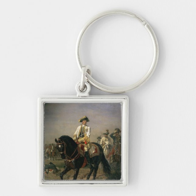 Field Marshal Baron Ernst von Laudon Key Ring (Front)