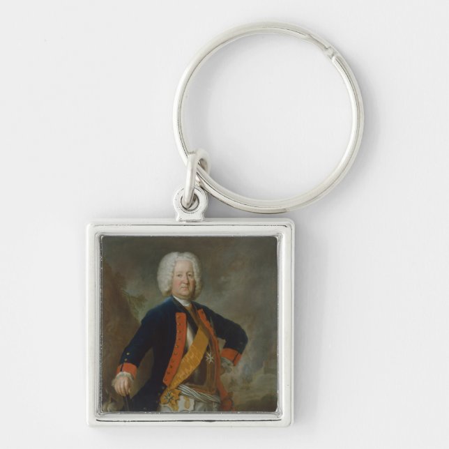 Field Marshal Count Finck von Finckenstein Key Ring (Front)