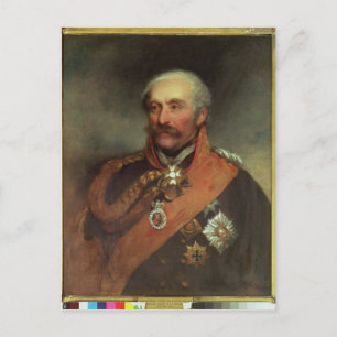 Field Marshal Prince Von Blucher  c.1816 Postcard