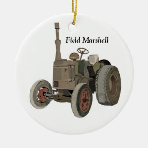 Field Marshall Ceramic Tree Decoration